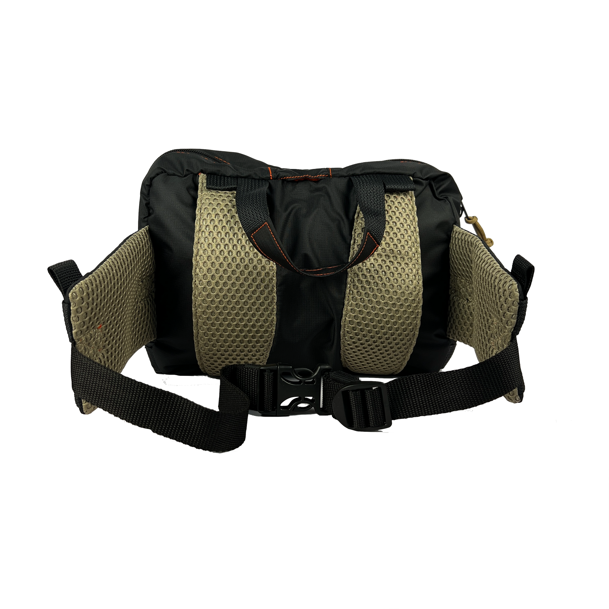 Firearm concealment gear bag and fishing fanny lumbar pack