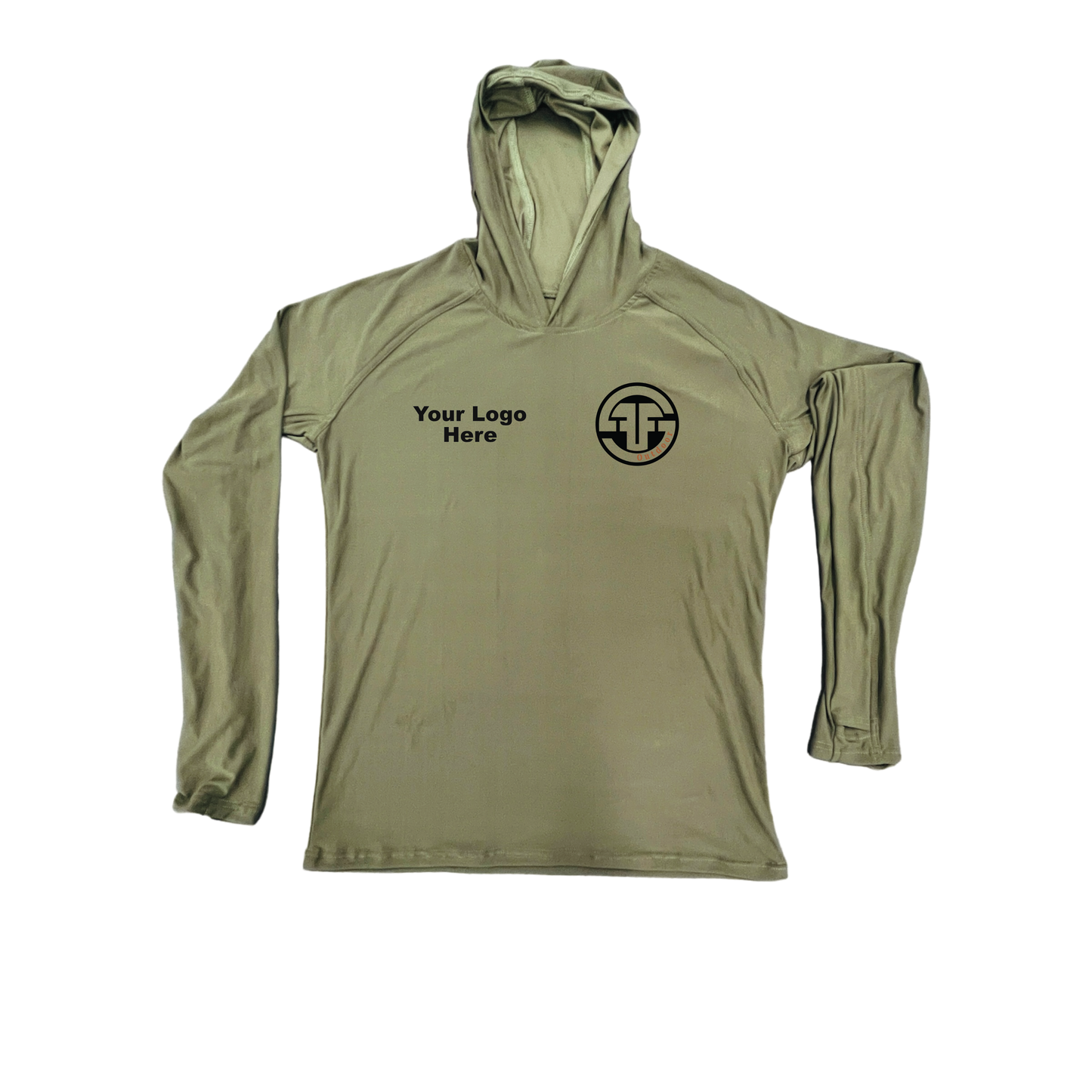 FFS Outdoor Sun Hoodie Olive