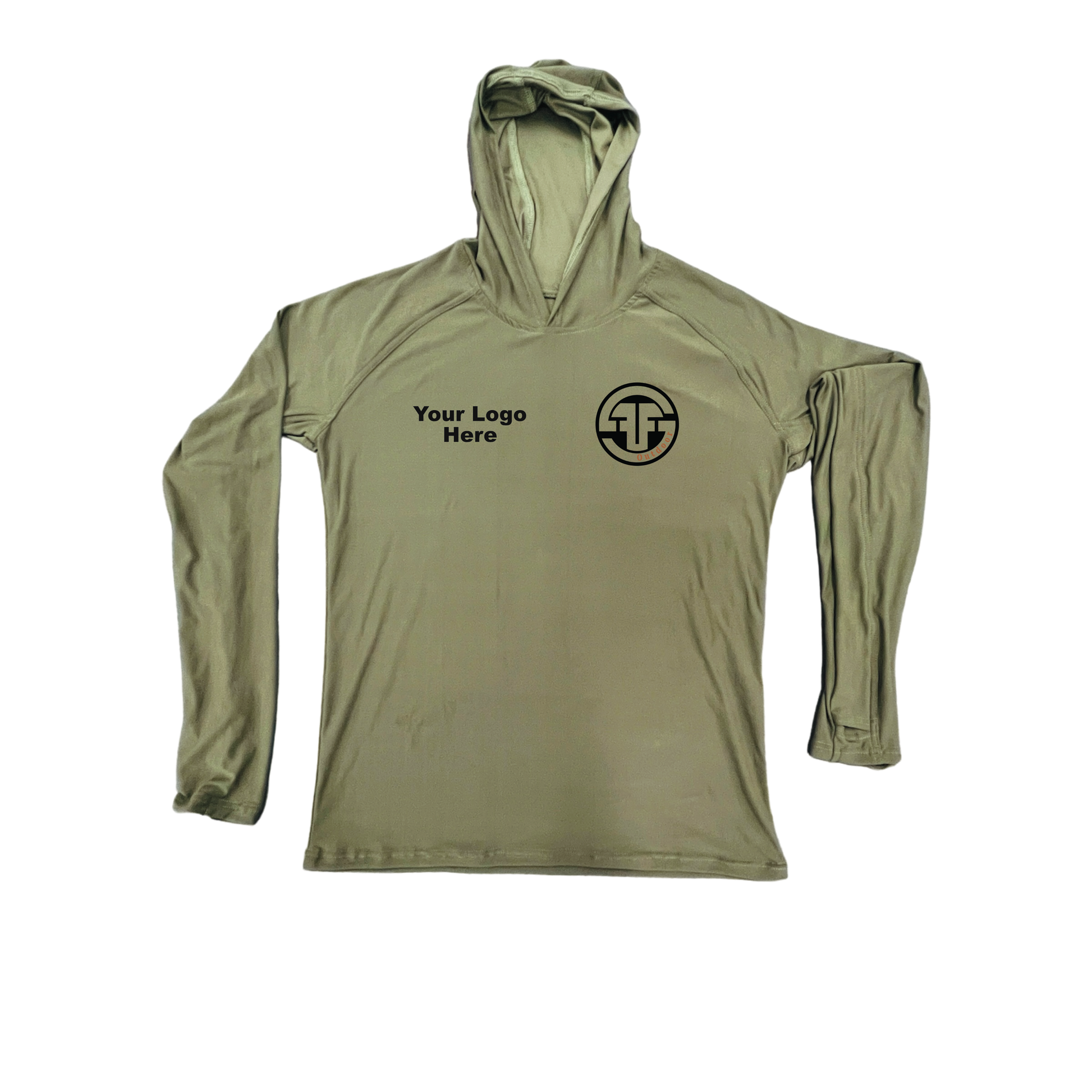 FFS Outdoor Sun Hoodie Olive