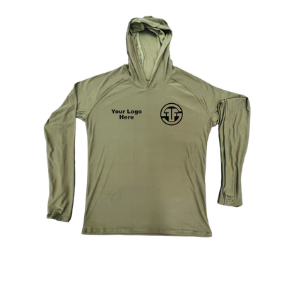 FFS Outdoor Sun Hoodie Olive