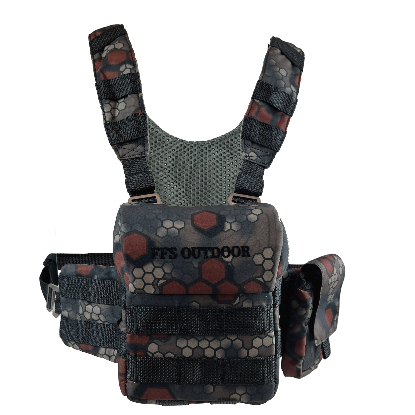 Impi GUIDE Binocular chest pack and harness