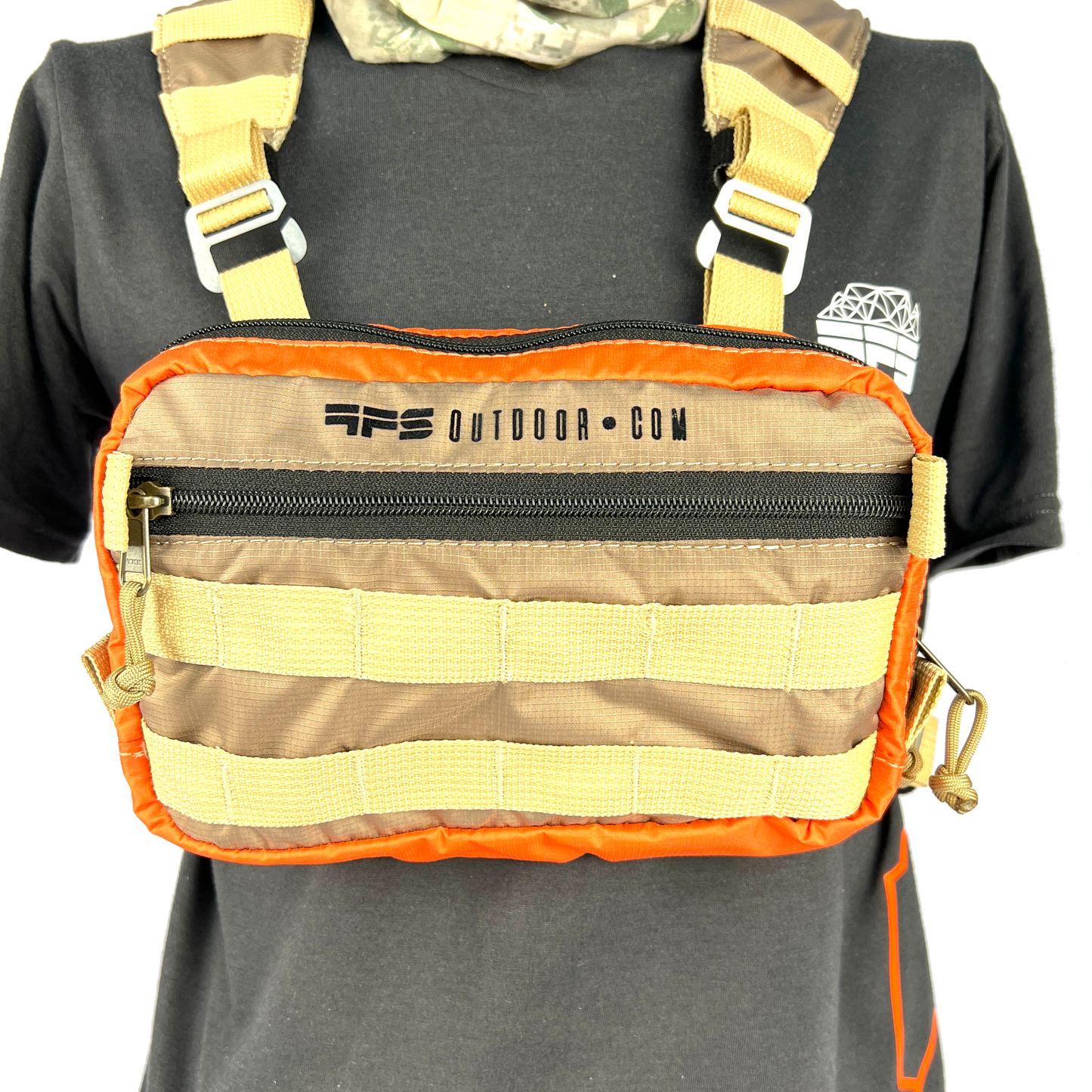 Tactical chest mount gear bag and fishing and hiking bag south africa